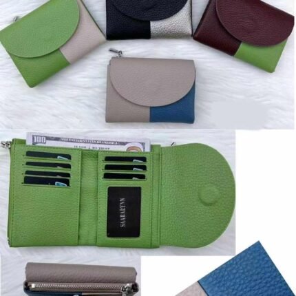 Portfel  z zapięciem na klapkę