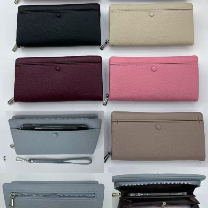 Portfel  z zapięciem na klapkę